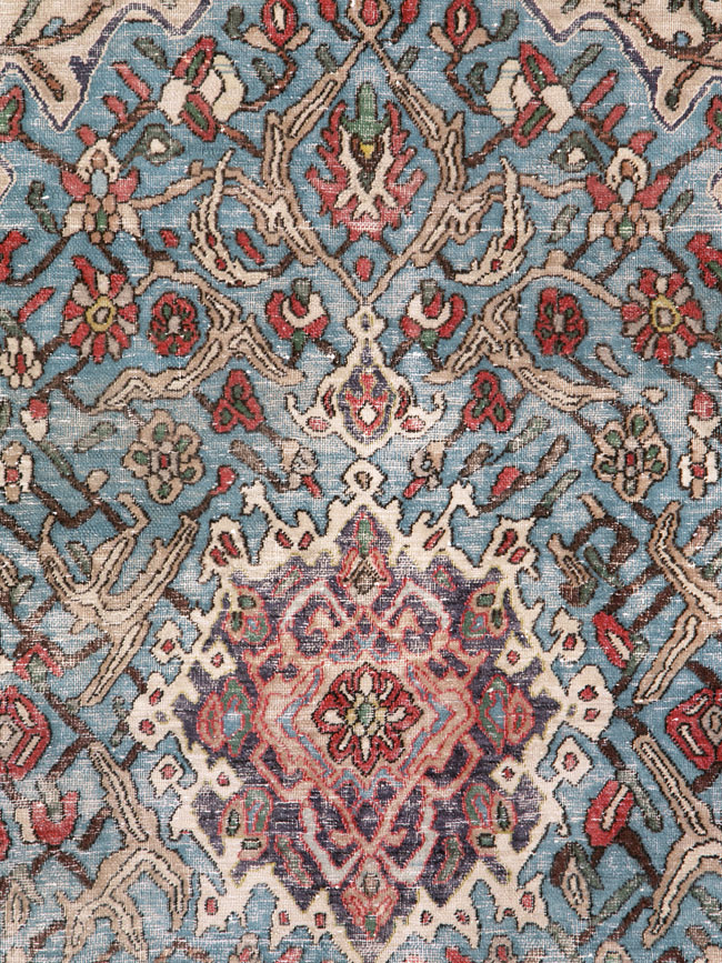 Vintage Persian Hamadan Rug, No.25915 - Galerie Shabab