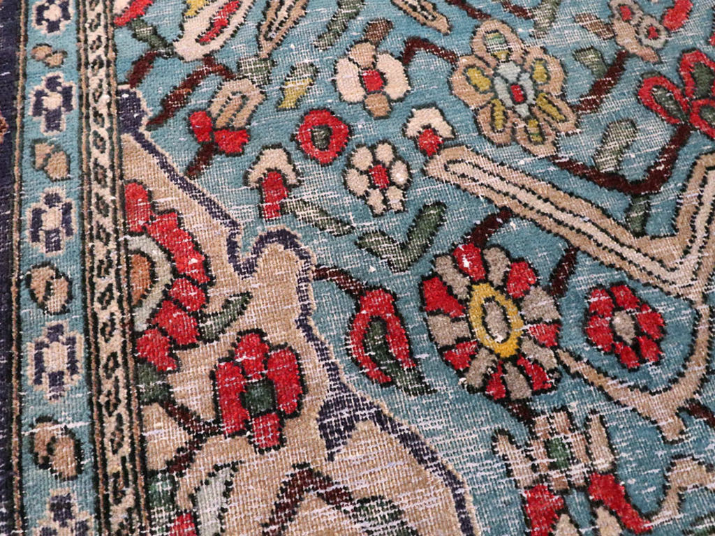 Vintage Persian Hamadan Rug, No.25915 - Galerie Shabab