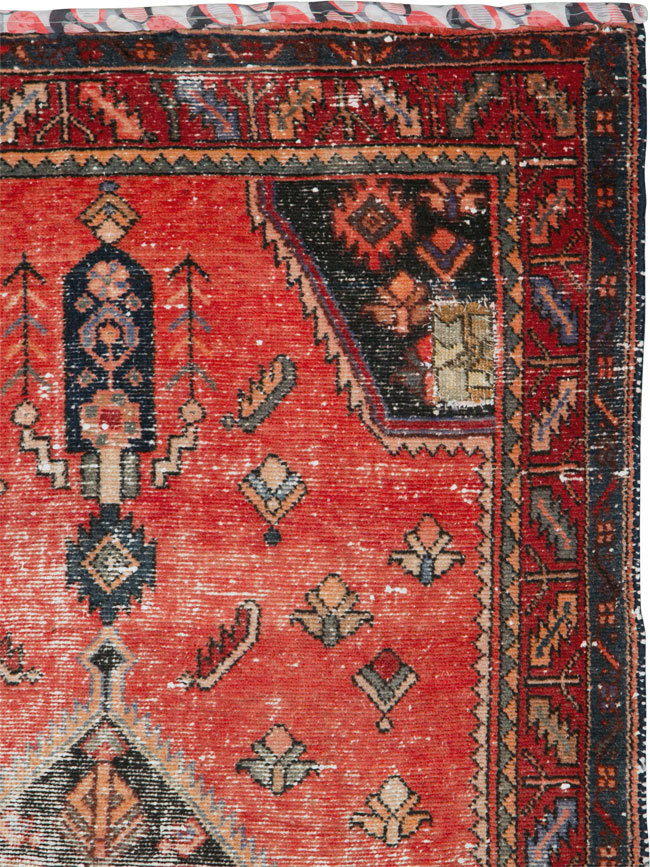 Vintage Persian Hamadan Rug, No.25916 - Galerie Shabab