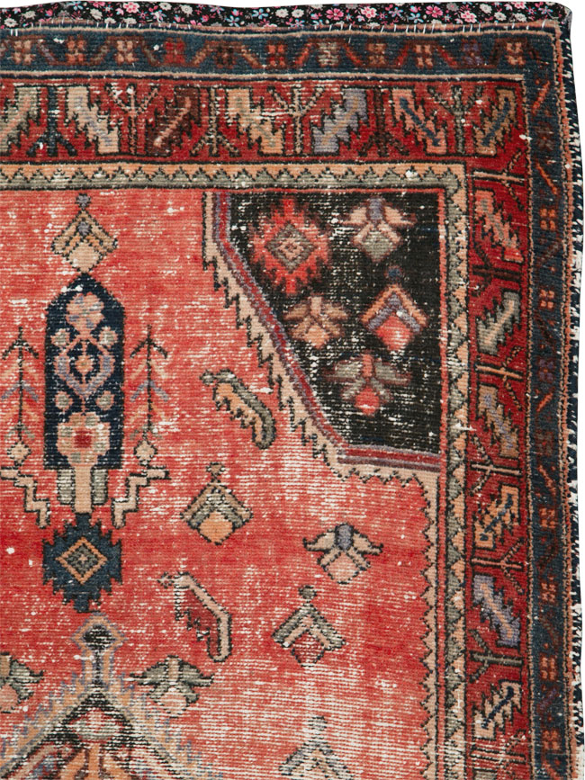 Vintage Persian Hamadan Rug, No.25916 - Galerie Shabab