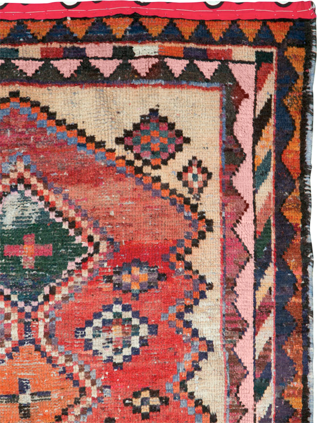 Vintage Persian Hamadan Rug, No.25918 - Galerie Shabab
