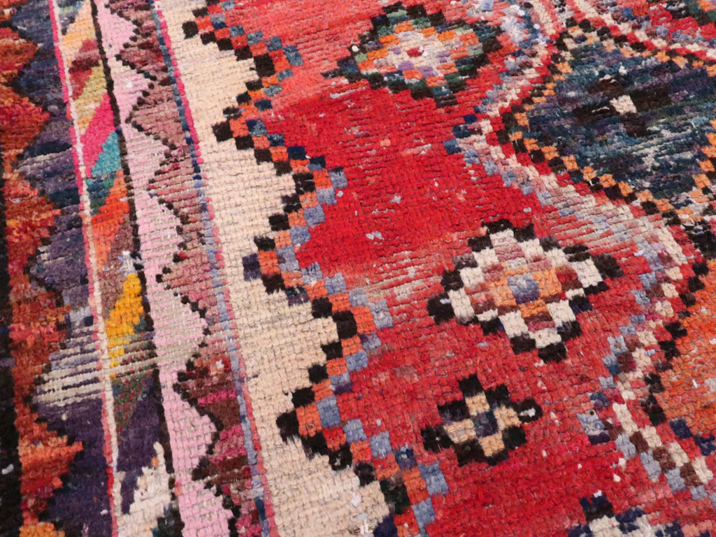 Vintage Persian Hamadan Rug, No.25918 - Galerie Shabab