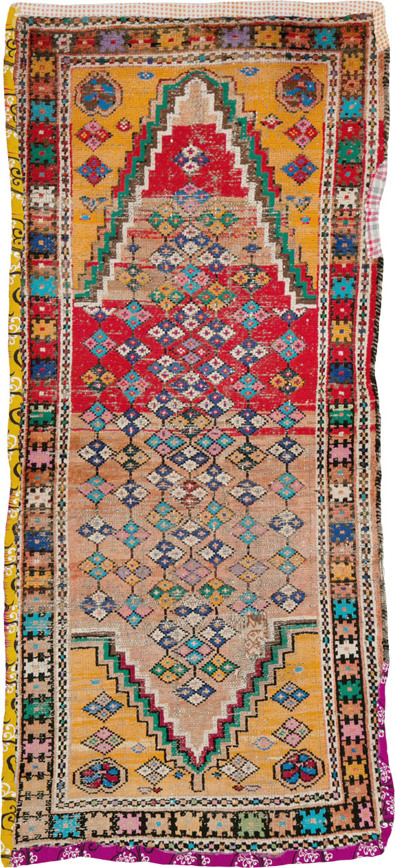 Vintage Persian Hamadan Rug, No.25921 - Galerie Shabab