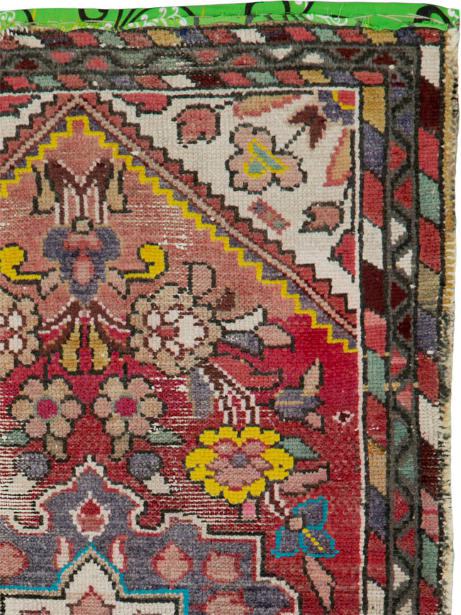 Vintage Persian Hamadan Rug, No.25922 - Galerie Shabab