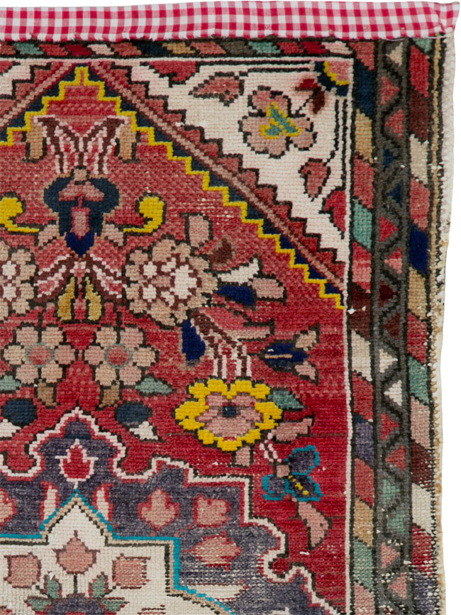 Vintage Persian Hamadan Rug, No.25922 - Galerie Shabab