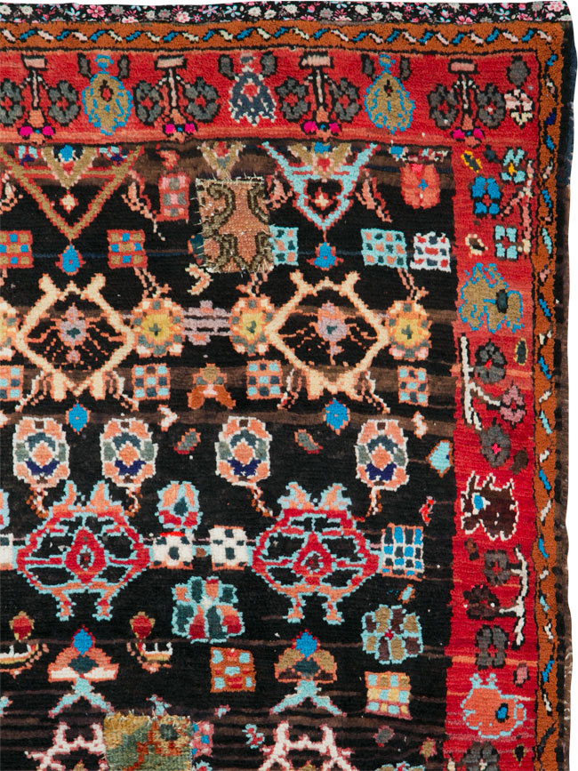 Vintage Persian Hamadan Rug, No.25923 - Galerie Shabab