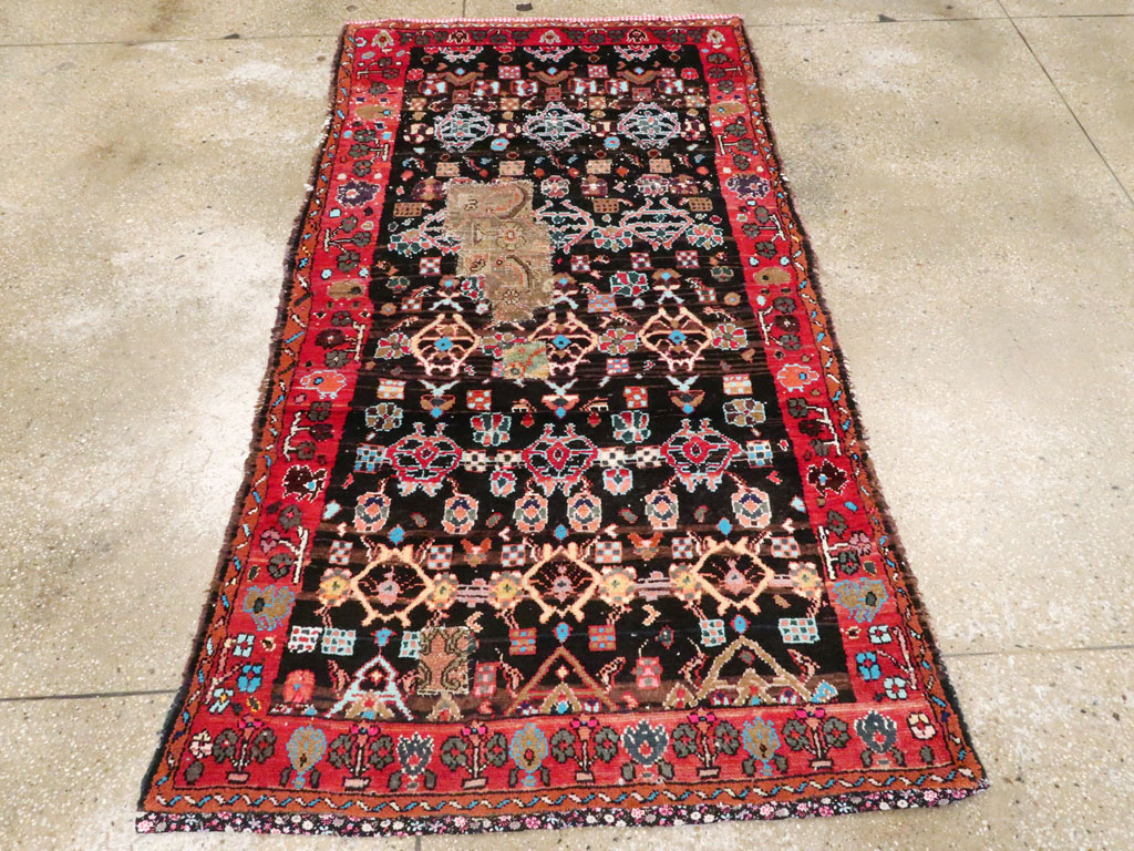 Vintage Persian Hamadan Rug, No.25923 - Galerie Shabab