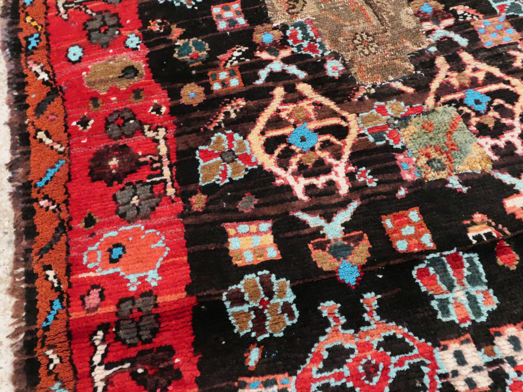 Vintage Persian Hamadan Rug, No.25923 - Galerie Shabab