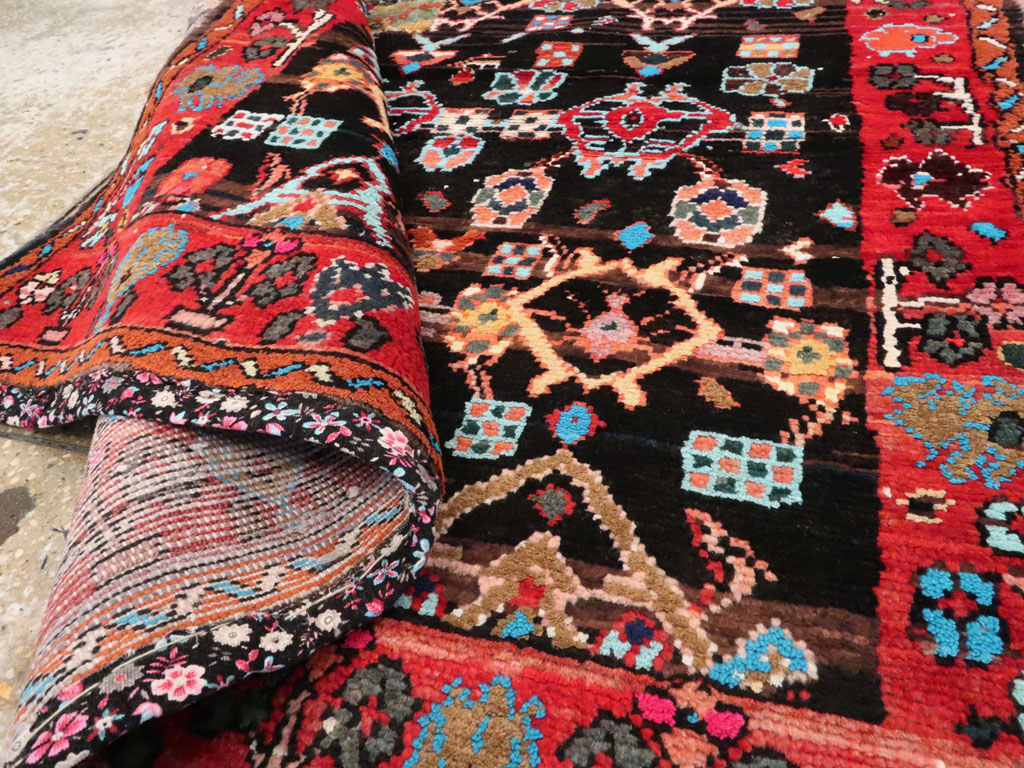 Vintage Persian Hamadan Rug, No.25923 - Galerie Shabab