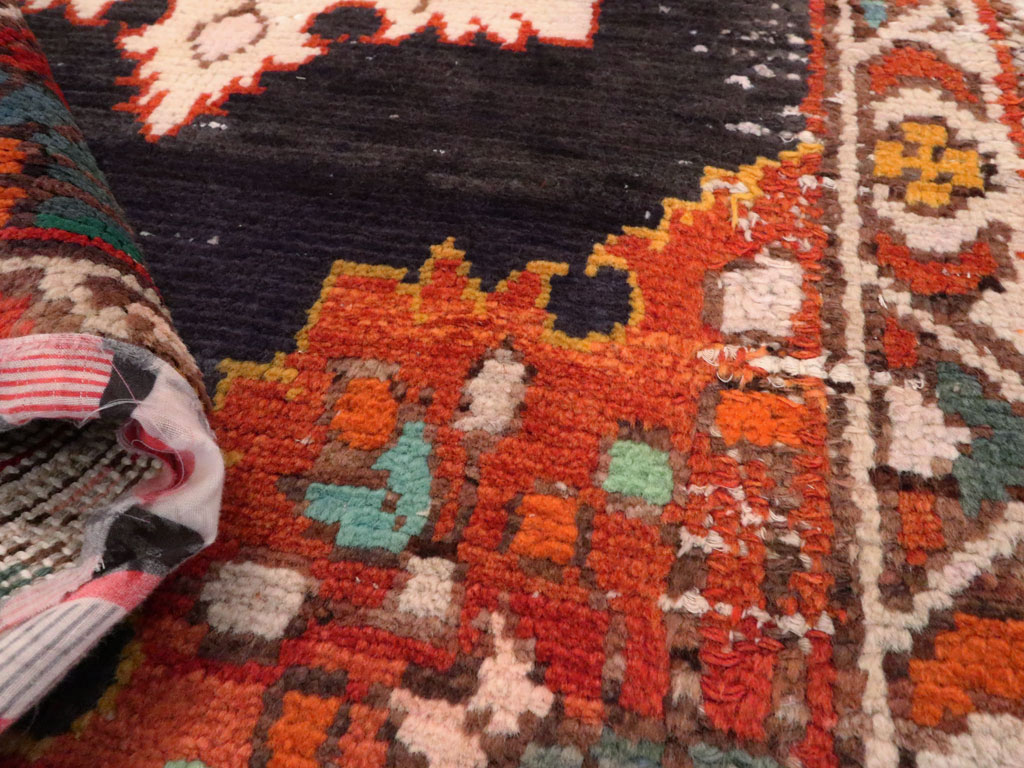 Vintage Persian Hamadan Rug, No.25927 - Galerie Shabab