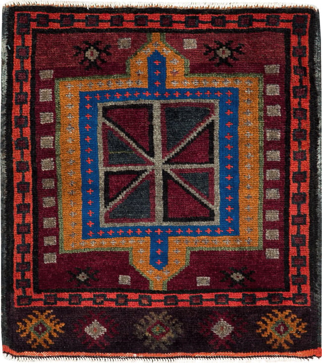 Vintage Persian Hamadan Rug, No.25931 - Galerie Shabab