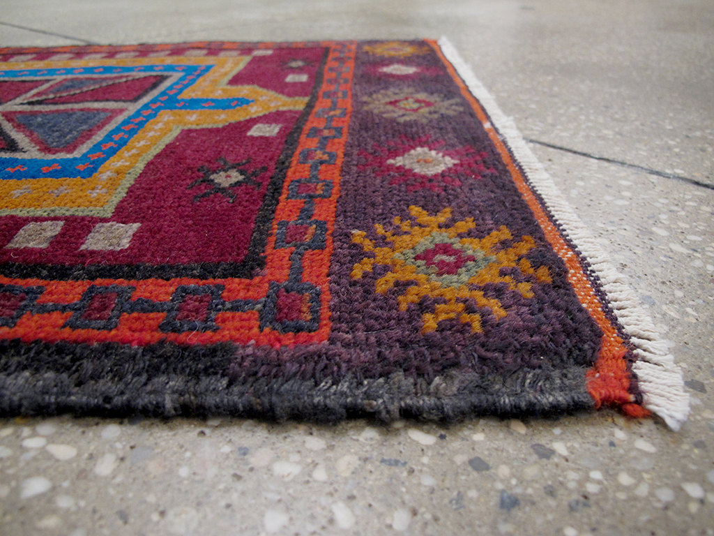Vintage Persian Hamadan Rug, No.25931 - Galerie Shabab