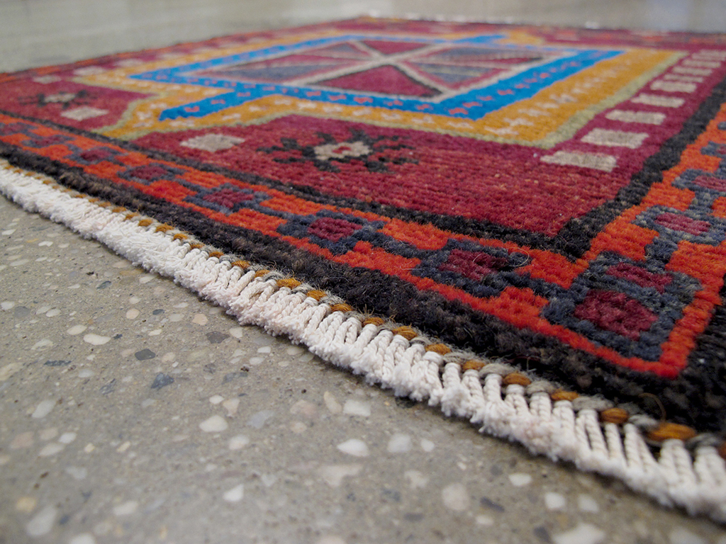 Vintage Persian Hamadan Rug, No.25931 - Galerie Shabab