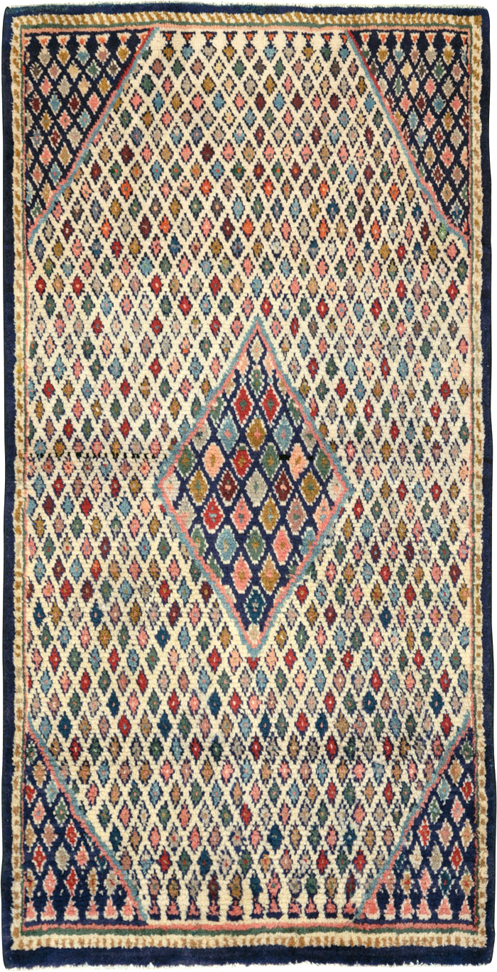 Vintage Persian Hamadan Rug, No.25932 - Galerie Shabab