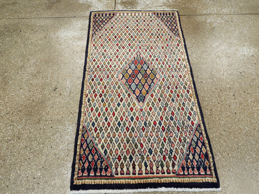 Vintage Persian Hamadan Rug, No.25932 - Galerie Shabab