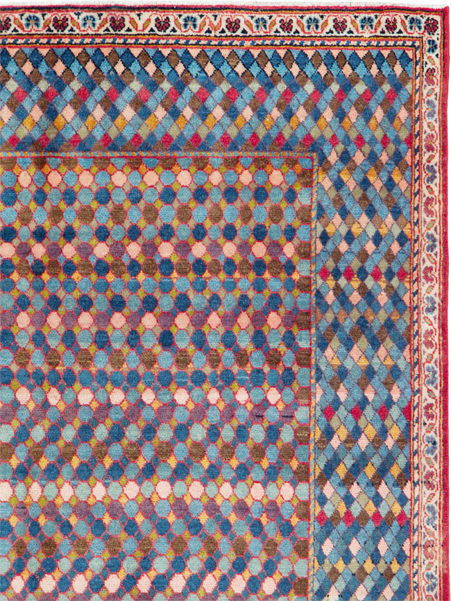 Vintage Persian Kashan Rug, No.25933 - Galerie Shabab