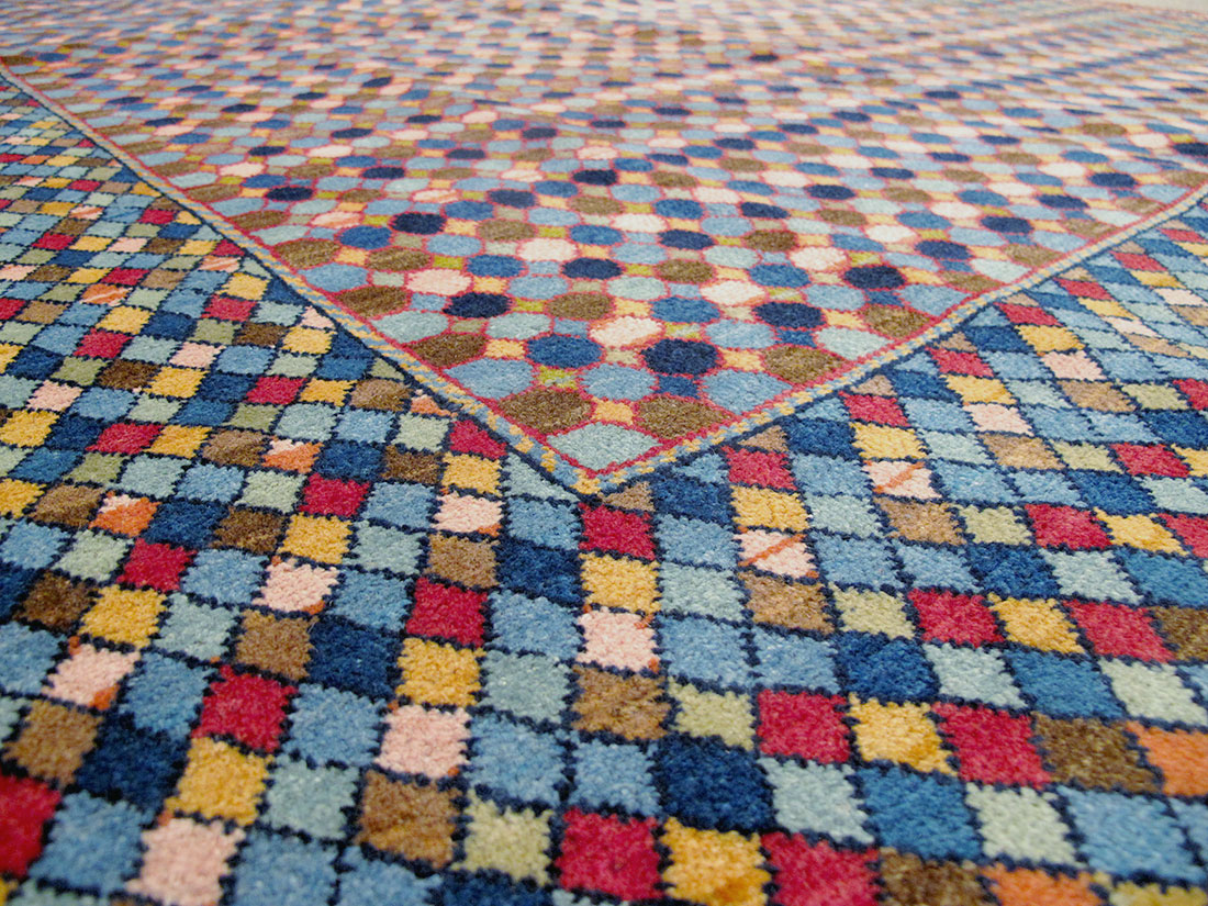 Vintage Persian Kashan Rug, No.25933 - Galerie Shabab