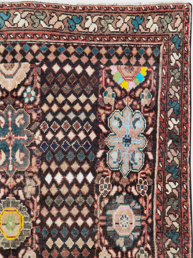 Vintage Persian Malayer Gallery Carpet, No.25934 - Galerie Shabab