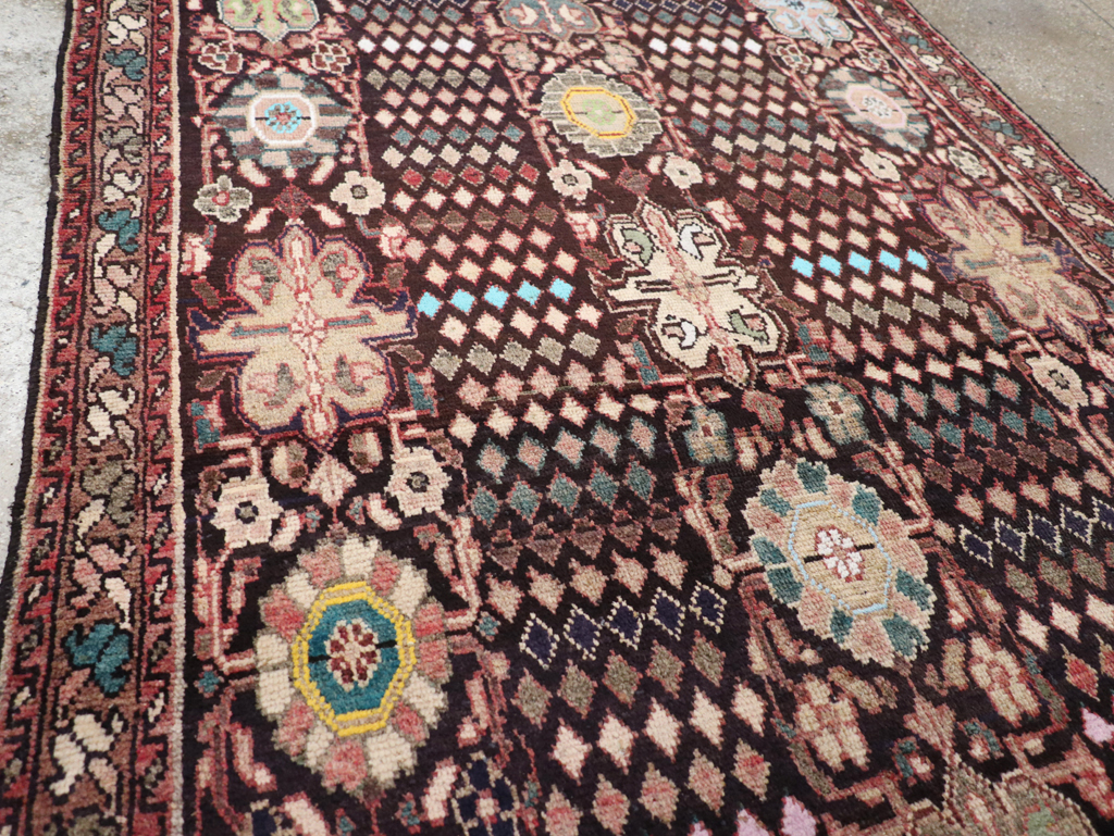 Vintage Persian Malayer Gallery Carpet, No.25934 - Galerie Shabab