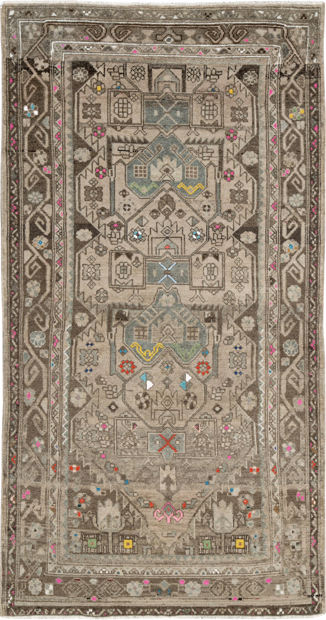 Vintage Persian Hamadan Rug, No.25935 - Galerie Shabab