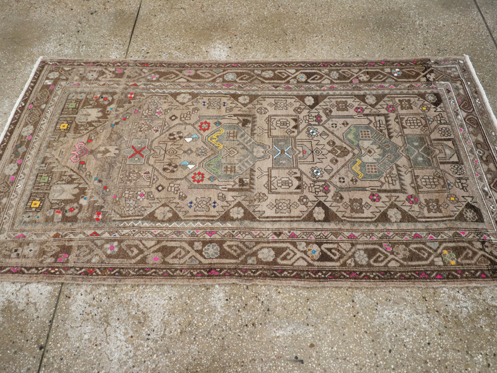 Vintage Persian Hamadan Rug, No.25935 - Galerie Shabab