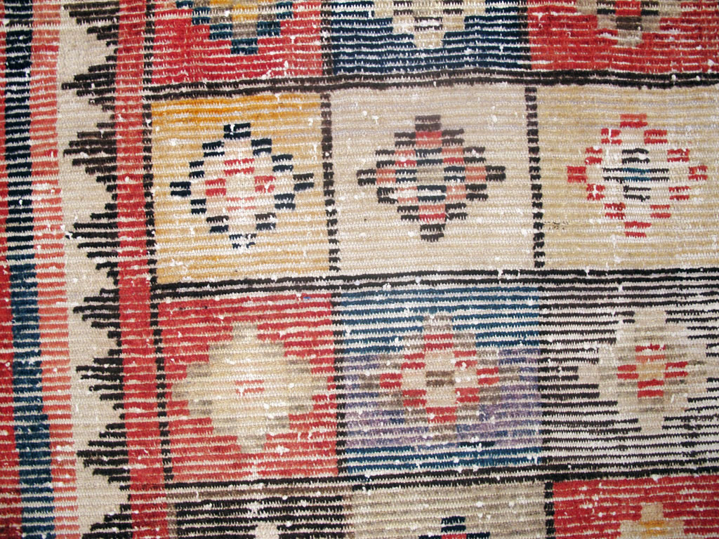 Vintage Persian Gabbeh Rug, No.25937 - Galerie Shabab