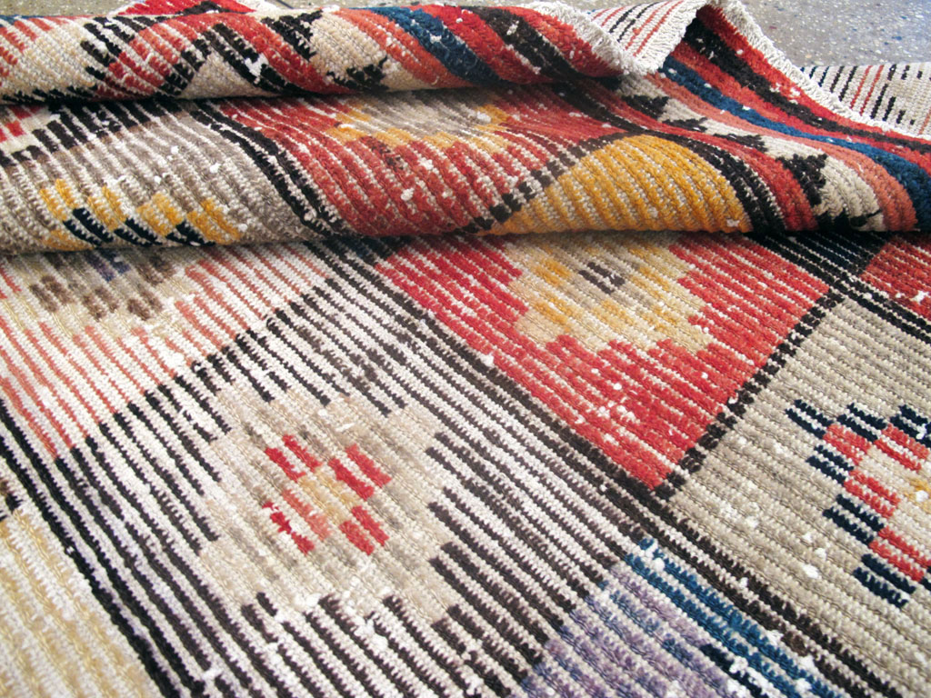 Vintage Persian Gabbeh Rug, No.25937 - Galerie Shabab