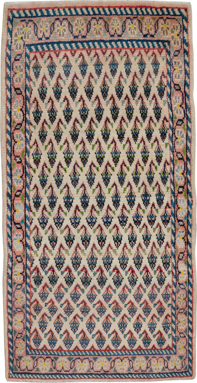 Vintage Persian Hamadan Rug, No.25940 - Galerie Shabab