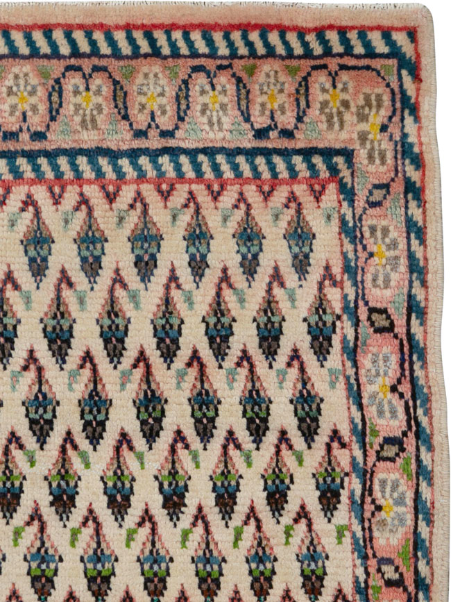 Vintage Persian Hamadan Rug, No.25940 - Galerie Shabab