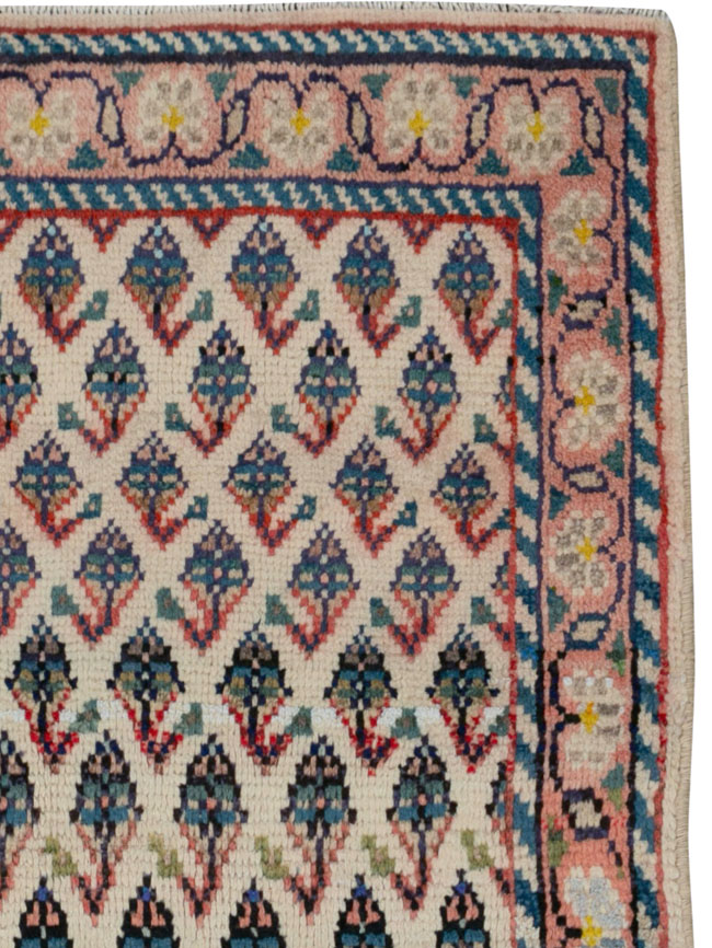 Vintage Persian Hamadan Rug, No.25940 - Galerie Shabab