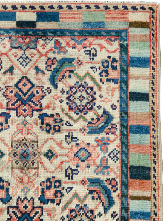 Vintage Persian Hamadan Rug, No.25947 - Galerie Shabab