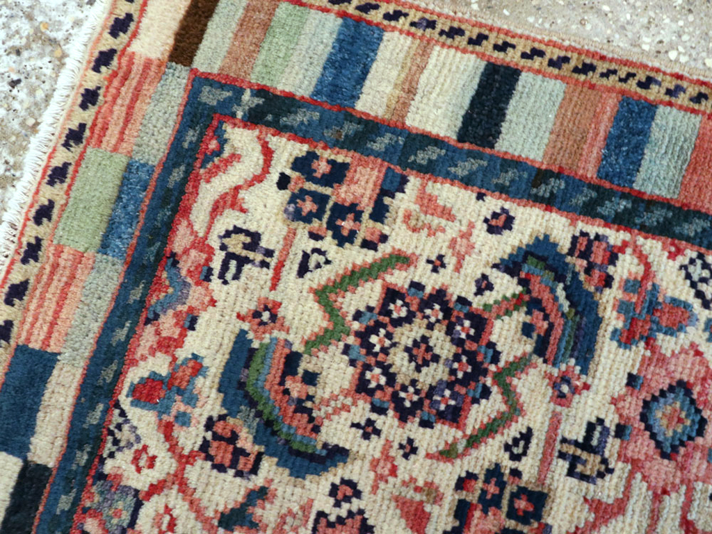 Vintage Persian Hamadan Rug, No.25947 - Galerie Shabab