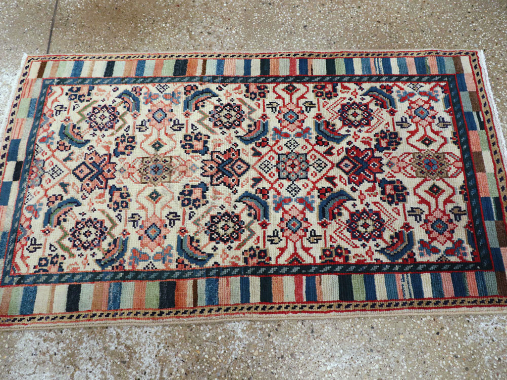 Vintage Persian Hamadan Rug, No.25947 - Galerie Shabab