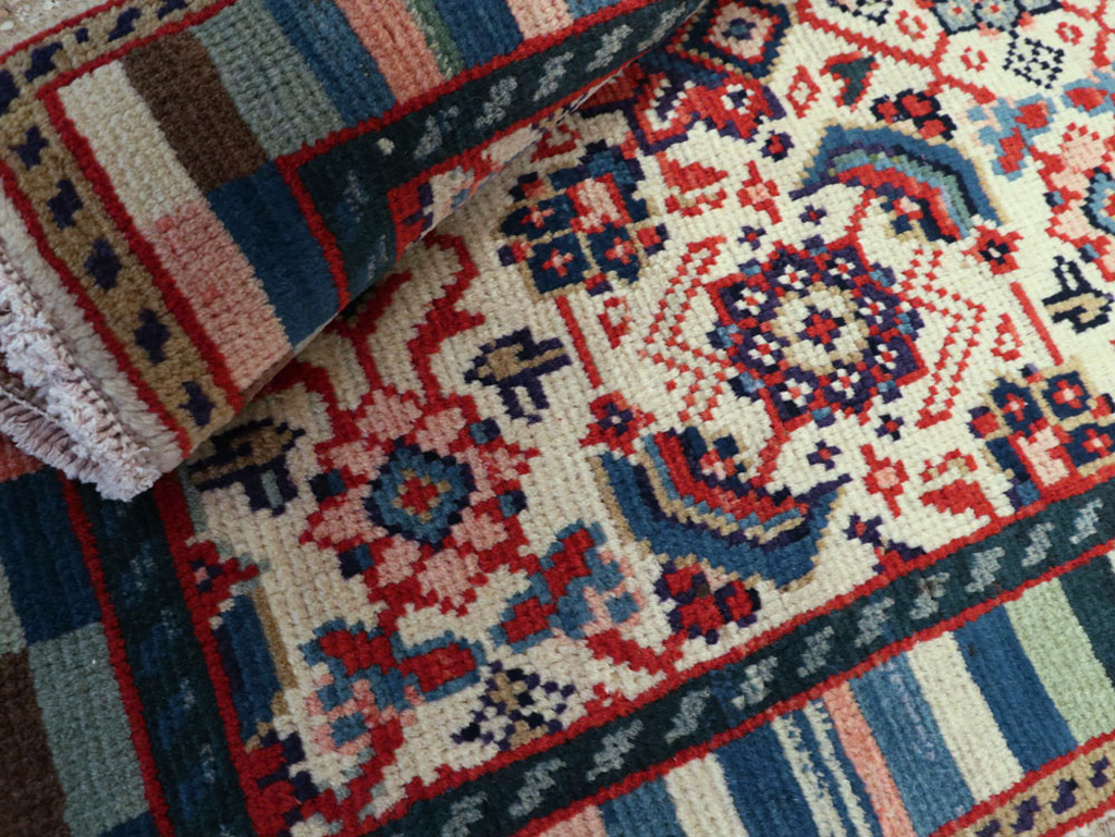 Vintage Persian Hamadan Rug, No.25947 - Galerie Shabab