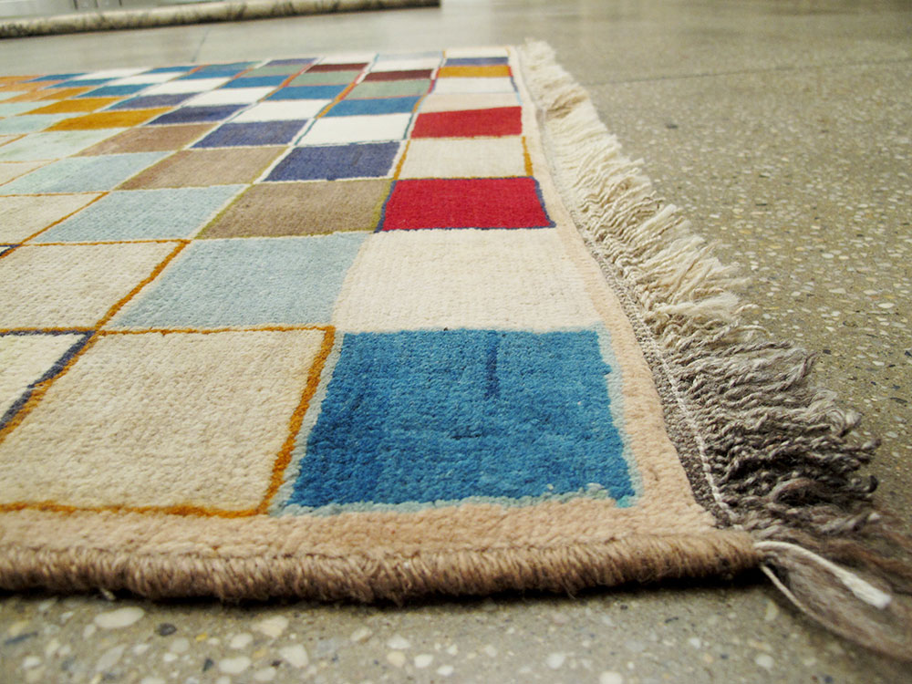 Vintage Persian Gabbeh Deco Rug, No.25950 - Galerie Shabab