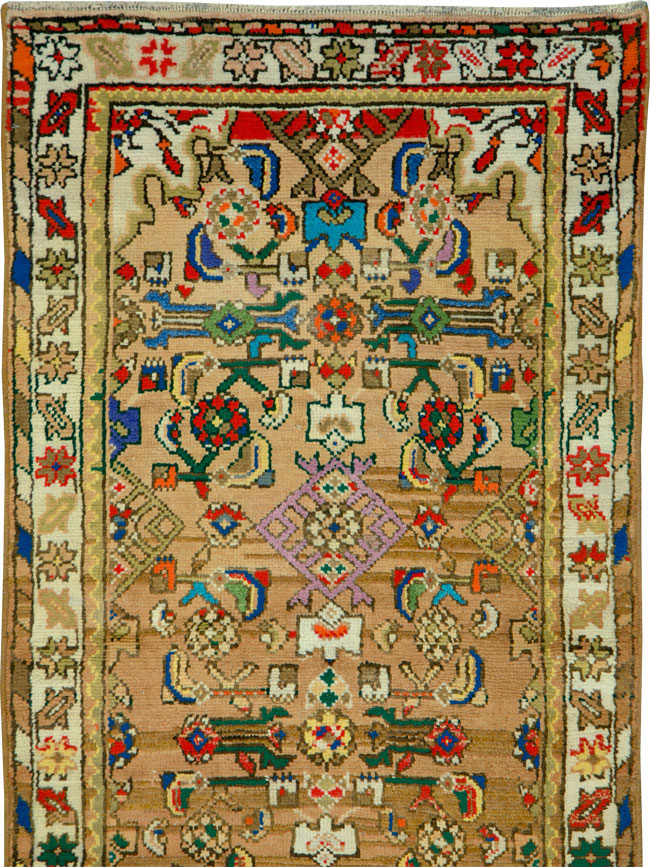 Vintage Persian Hamadan Runner, No.25952 - Galerie Shabab
