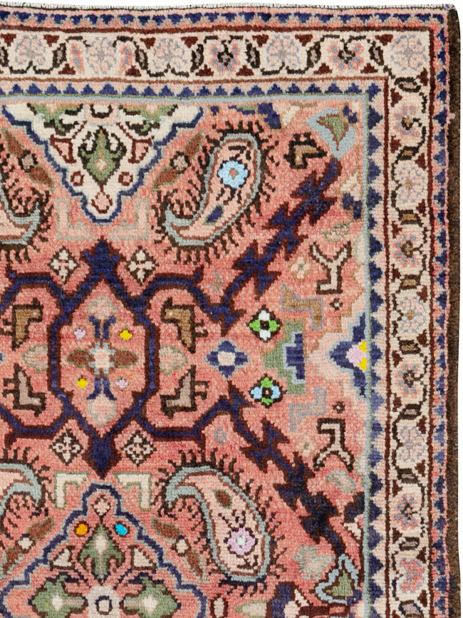 Vintage Persian Hamadan Rug, No.25953 - Galerie Shabab
