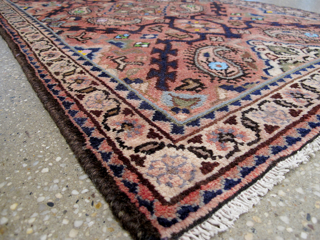 Vintage Persian Hamadan Rug, No.25953 - Galerie Shabab
