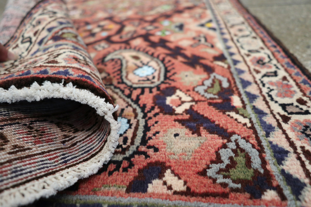 Vintage Persian Hamadan Rug, No.25953 - Galerie Shabab