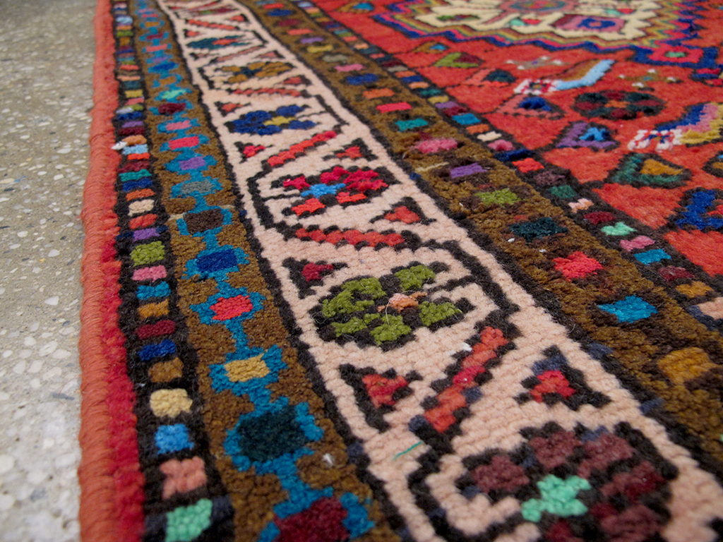 Vintage Persian Hamadan Rug, No.25962 - Galerie Shabab