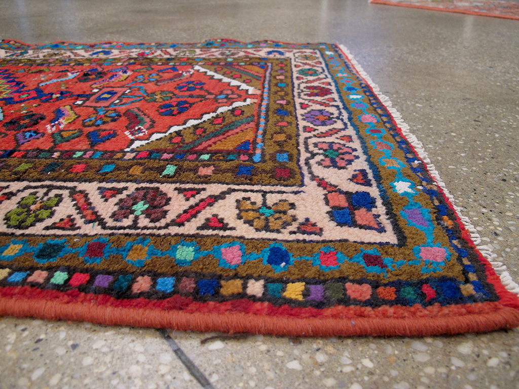 Vintage Persian Hamadan Rug, No.25962 - Galerie Shabab