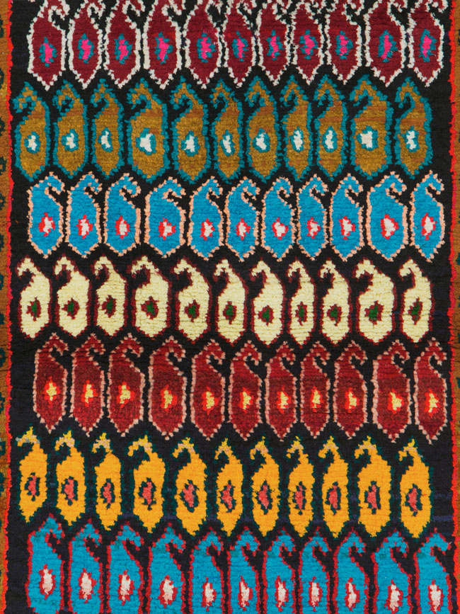 Vintage Persian Hamadan Rug, No.25963 - Galerie Shabab