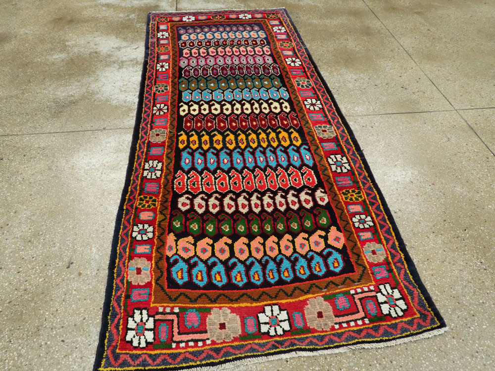 Vintage Persian Hamadan Rug, No.25963 - Galerie Shabab