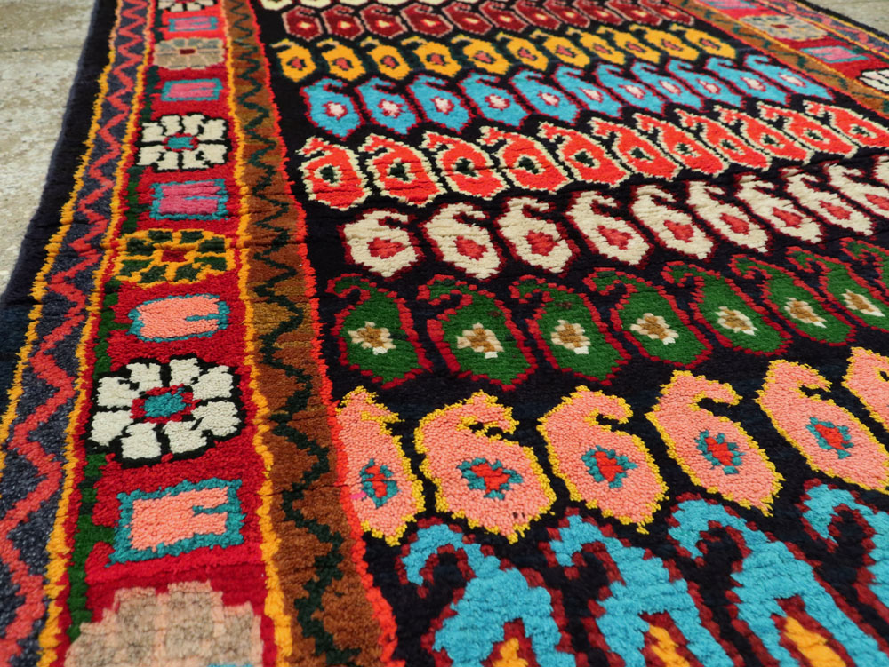 Vintage Persian Hamadan Rug, No.25963 - Galerie Shabab