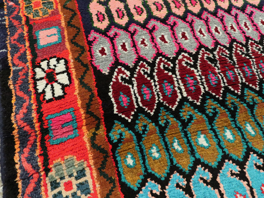 Vintage Persian Hamadan Rug, No.25963 - Galerie Shabab