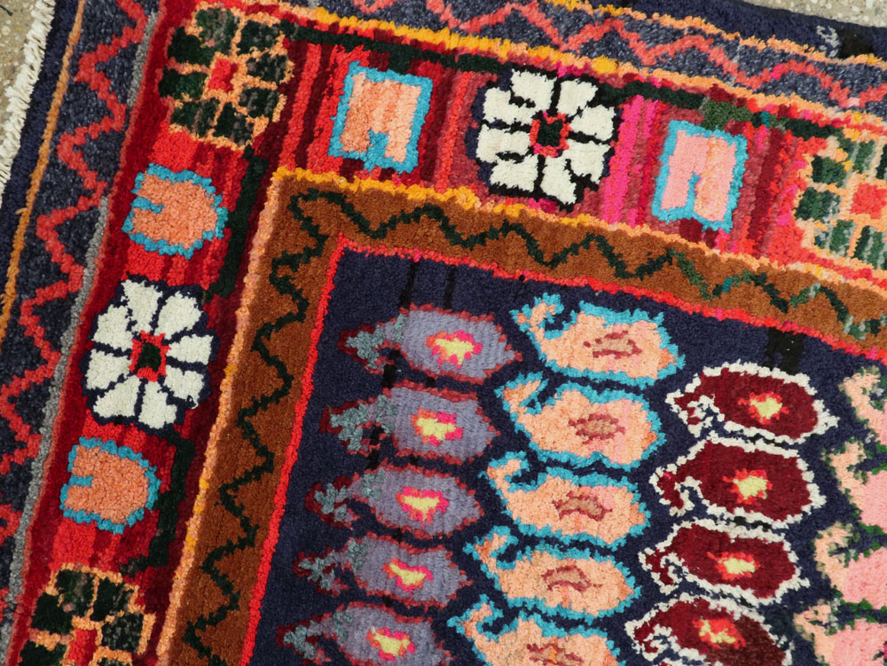 Vintage Persian Hamadan Rug, No.25963 - Galerie Shabab