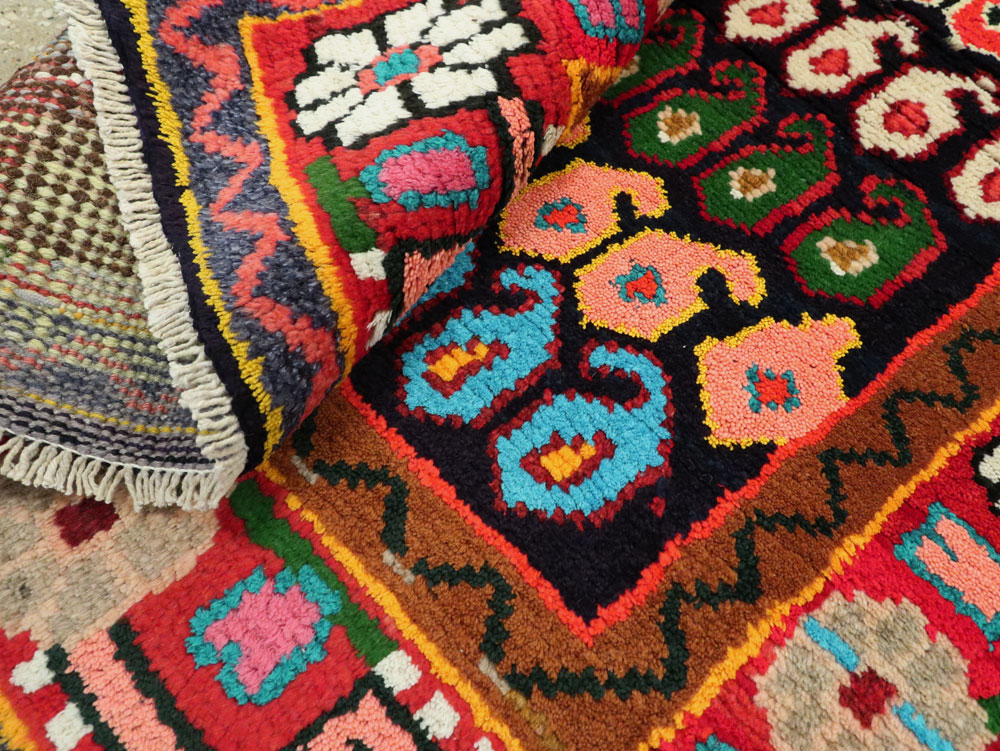 Vintage Persian Hamadan Rug, No.25963 - Galerie Shabab