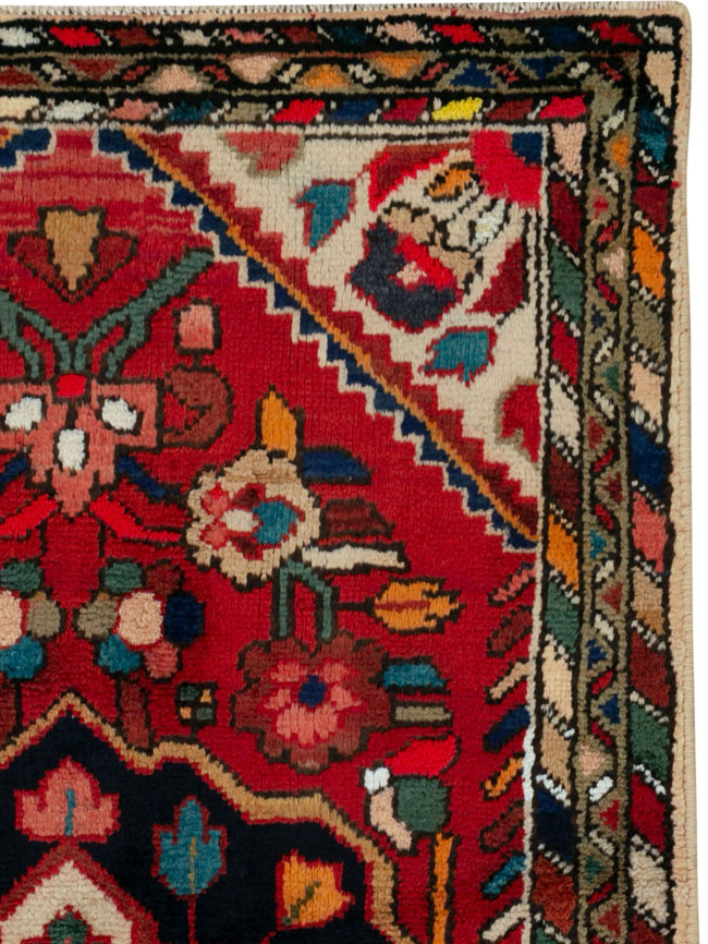 Vintage Persian Hamadan Rug, No.25966 - Galerie Shabab