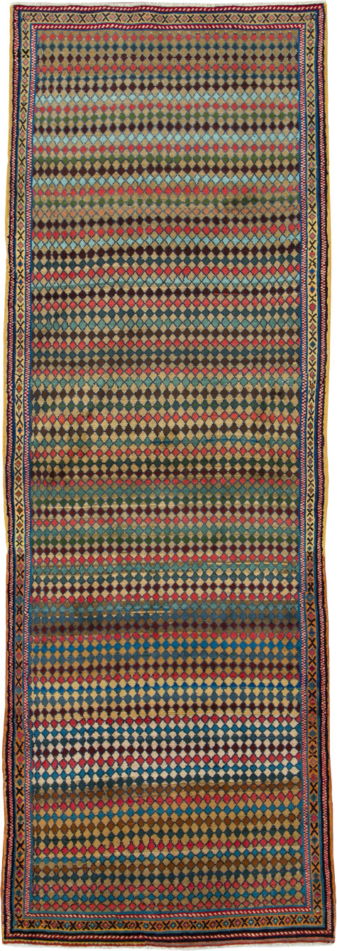 Vintage Persian Hamadan Rug, No.25969 - Galerie Shabab