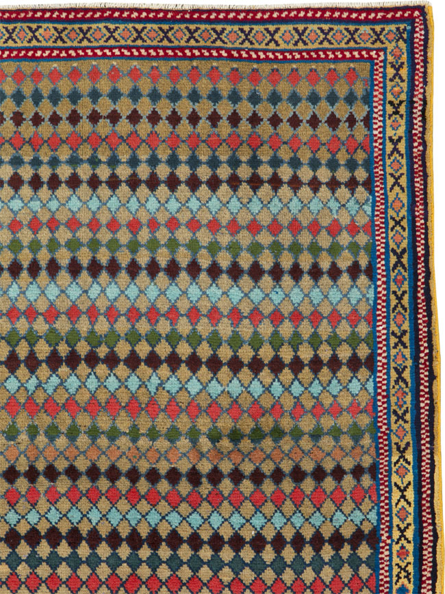 Vintage Persian Hamadan Rug, No.25969 - Galerie Shabab